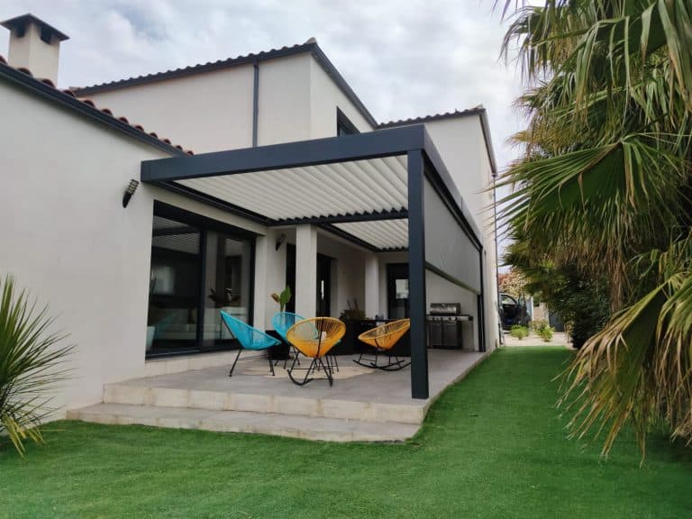 Abri Solaire : Pergola Double module agde