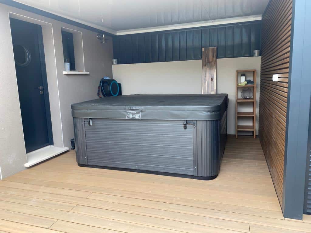 Pool house - module de stockage
