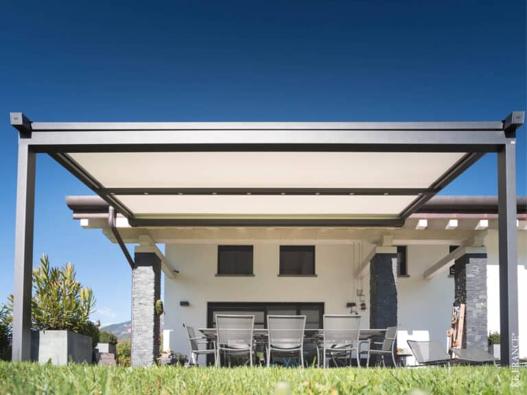 Pergola toile enroulable - Modèle KE