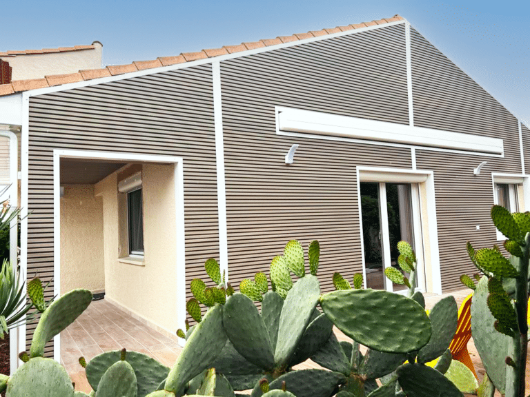 Bardage Fiberdeck murs extérieurs