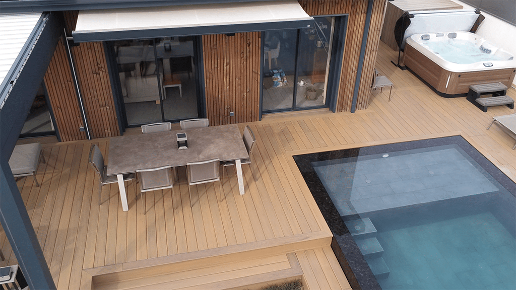 Aménagement extérieur : Terrasse bois composite TimberTech