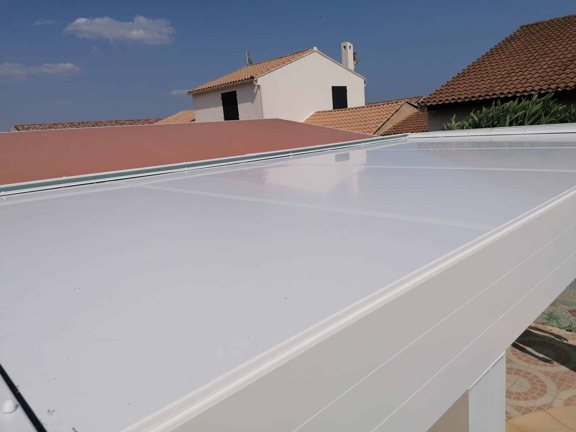 Toiture thermotop pergola toit fixe